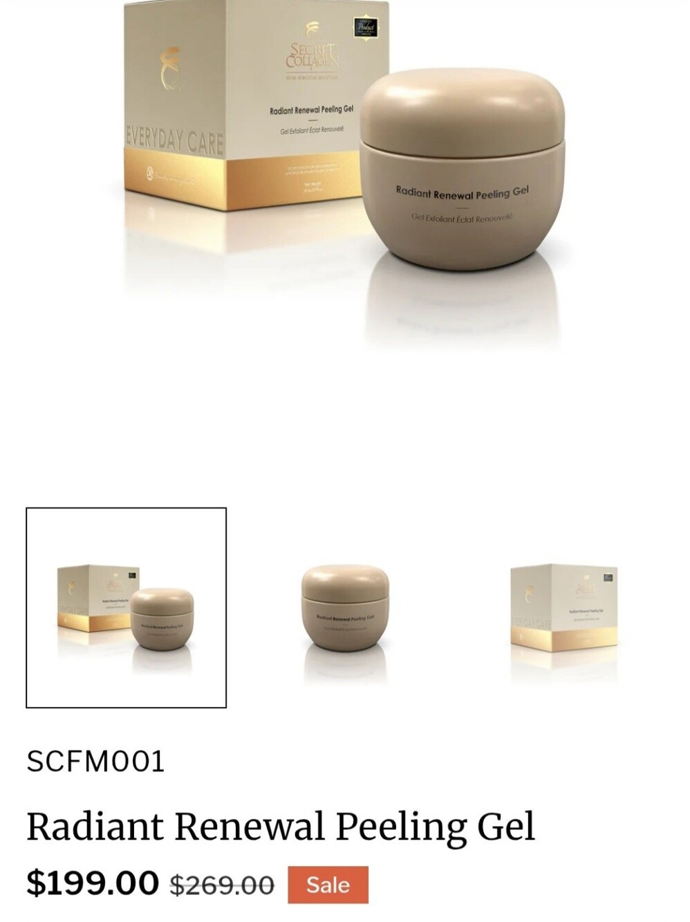 Secret Collagen Korean Formula Peeling GEL
